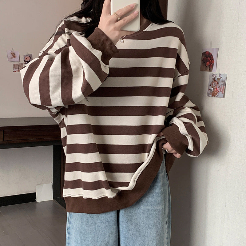 Femme Komfortabel Romboid Oversized Sweatshirt Stilla