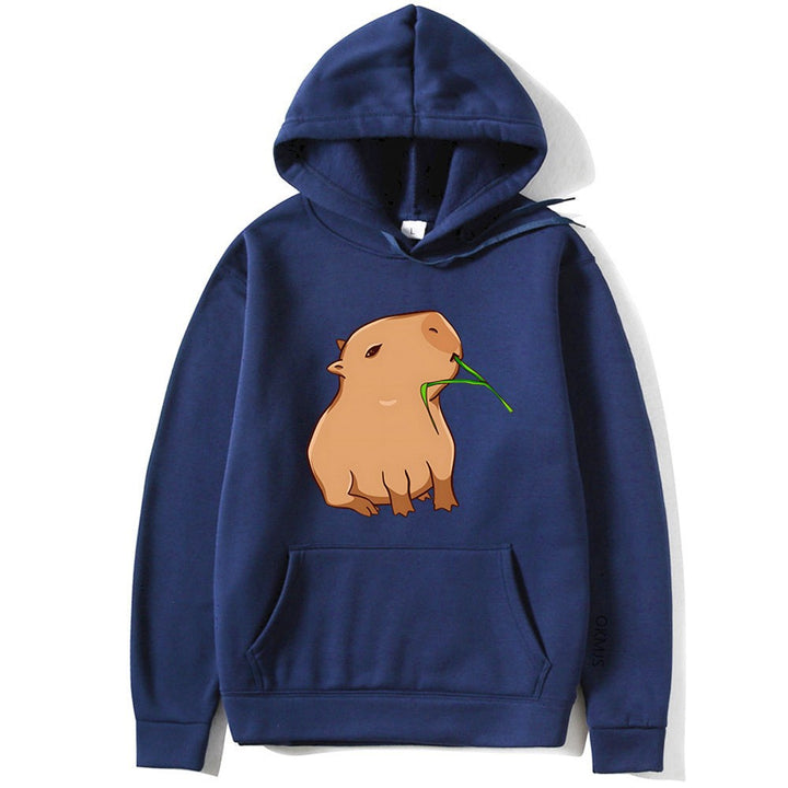 Kvinders hoodie med legende dyremotiv Skovae