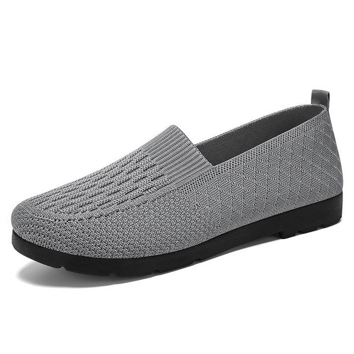 Dame Behagelige Slippers med elastisk overmateriale og skridsikker sål Stilla