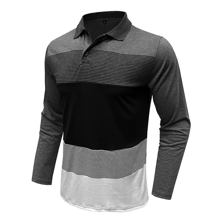 Herrer Langærmet Polo Shirt Stilla