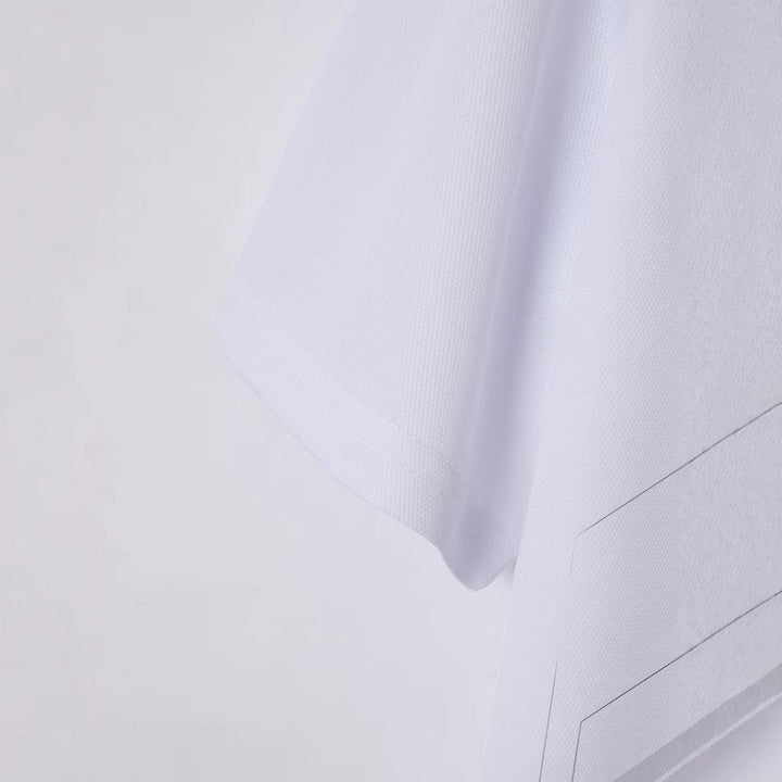 Herre poloshirt med moderne grafisk design Stilla