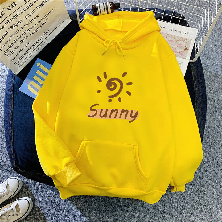 Kvinders Hoodie med Sunny Graphic Skovae