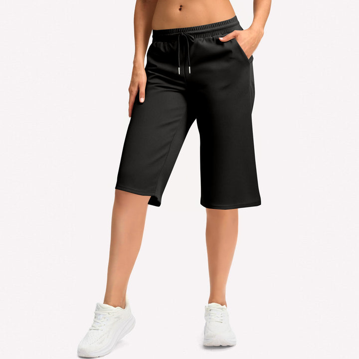 Dame Sporty Bermudashorts med praktiske lommer Stilla
