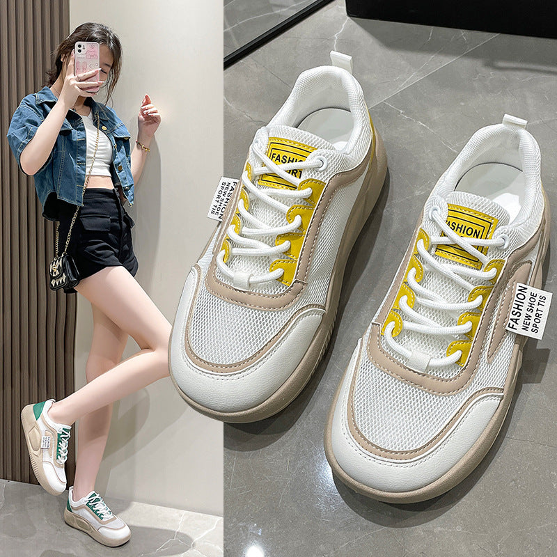 Dame sporty sneakers med åndbart mesh-overdel og komfortabel dæmpning Stilla