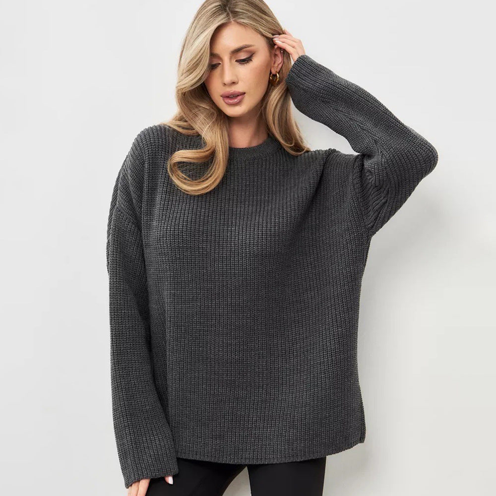 Femme Oversized Behagelig Striktrøje Stilla