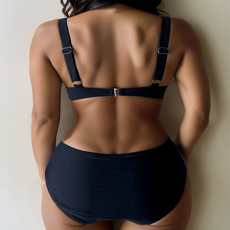 Damer højtaljet bikini med unikke cut-out-detaljer Skovae