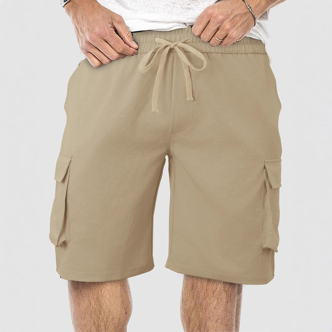 Herre Cargo Shorts med praktiske sidelommer og justerbar talje Stilla