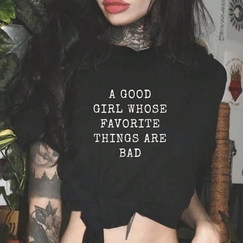 Damer oversized Bachelorette T-shirt med eksklusiv print Skovae