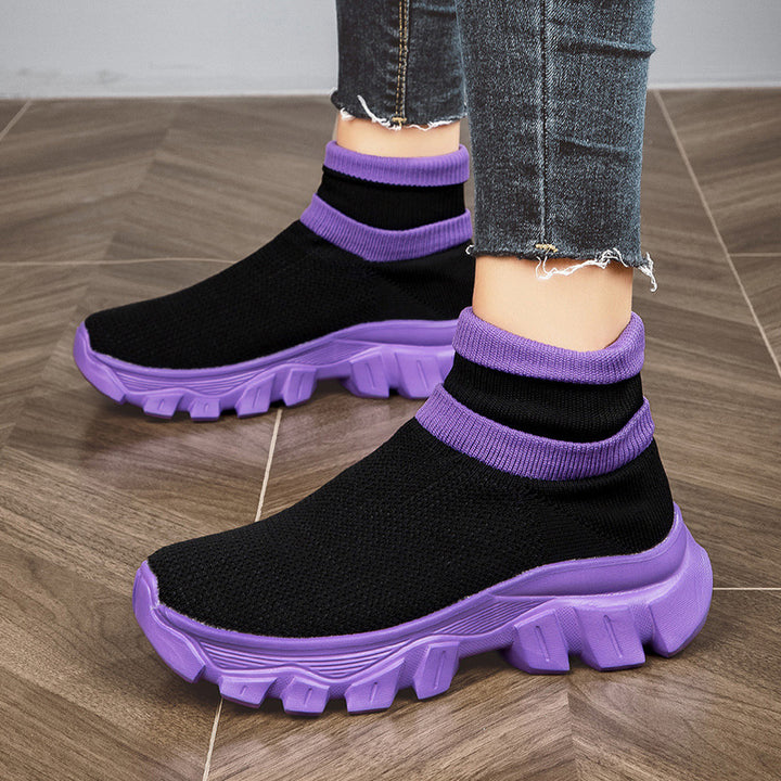 Damer High-Top Åndbare Fitness Sneakers Stilla