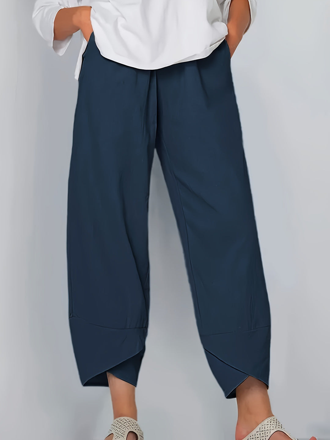 Femme Relaxed Fit Cropped Vidde-Ben-Bukser Stilla