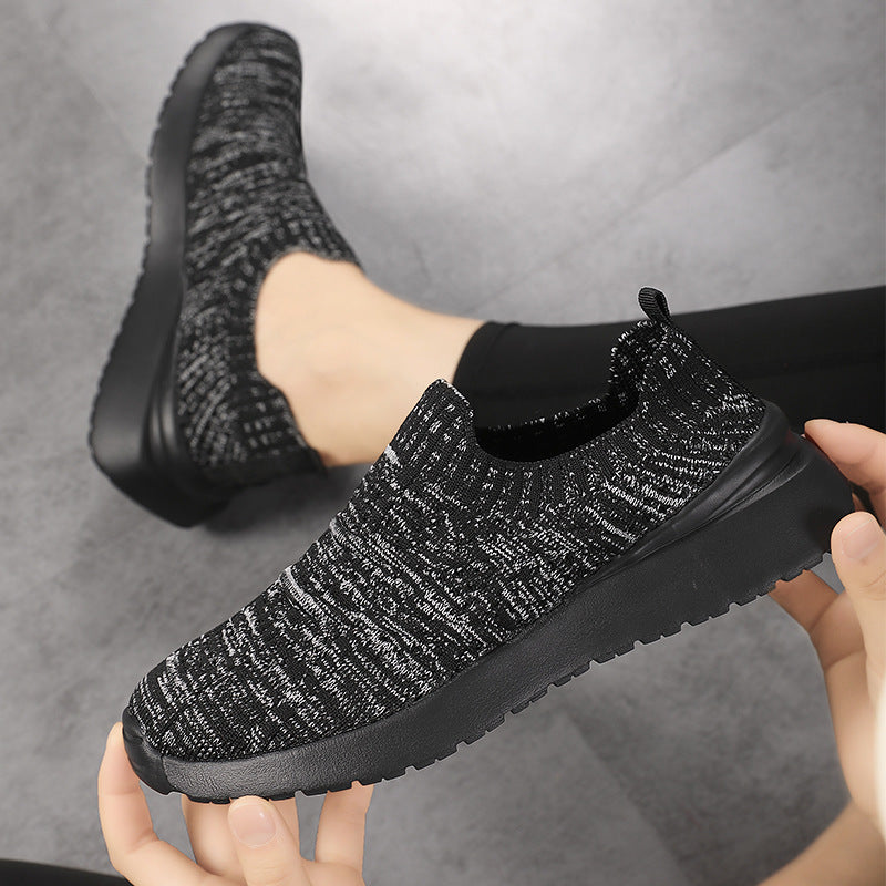 Dame Åndbare Strik Slip-On Sneakers Stilla