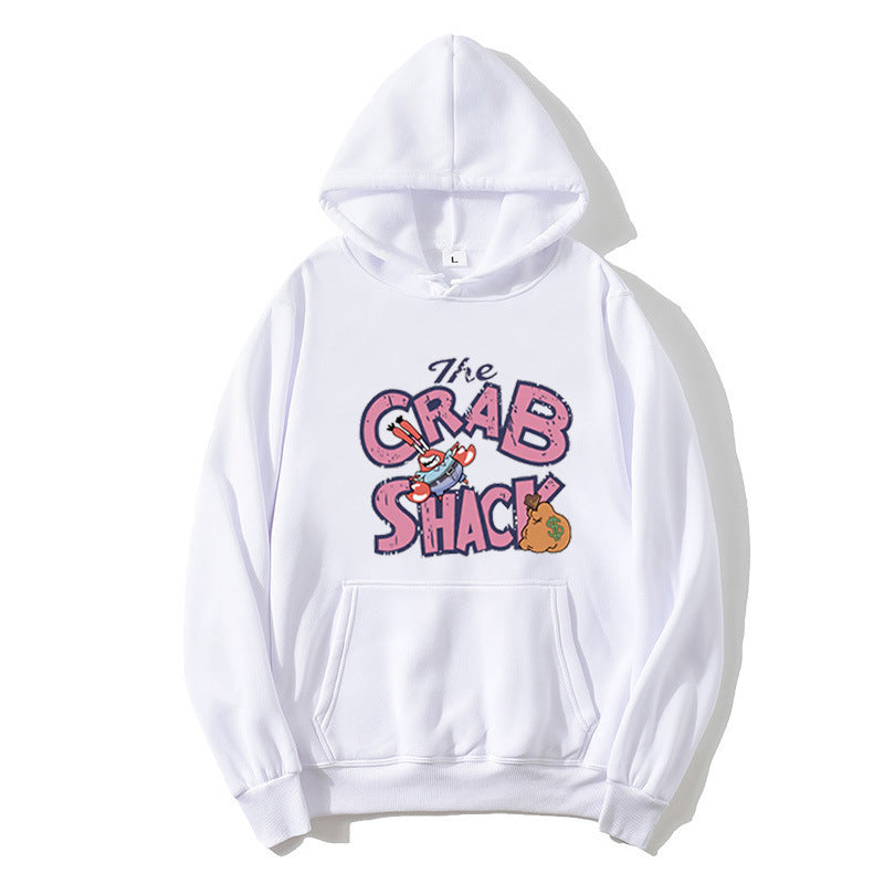 Kvinder hoodie med kreativ krabbe motiv Skovae