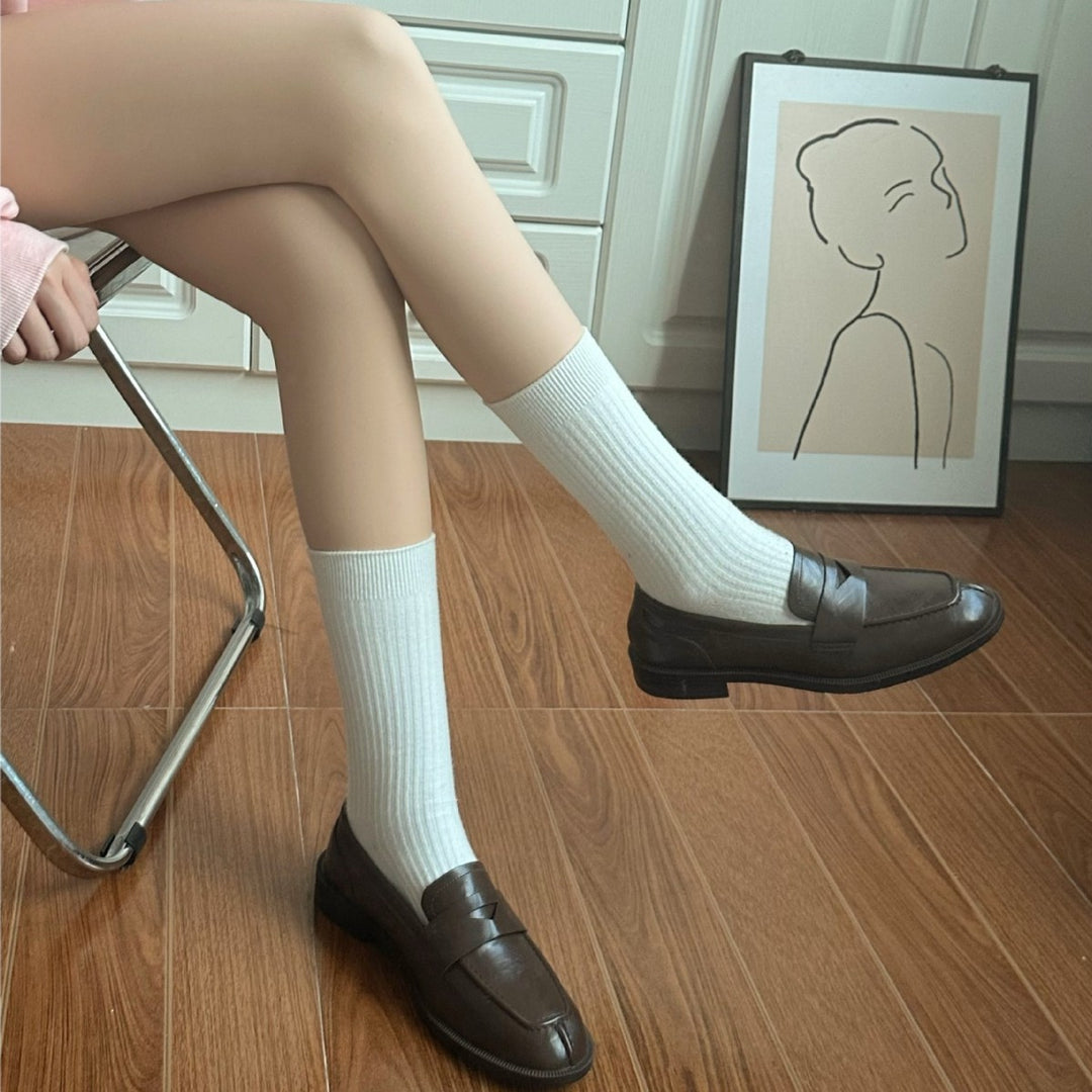 Herrer afslappet læder slippers Stilla