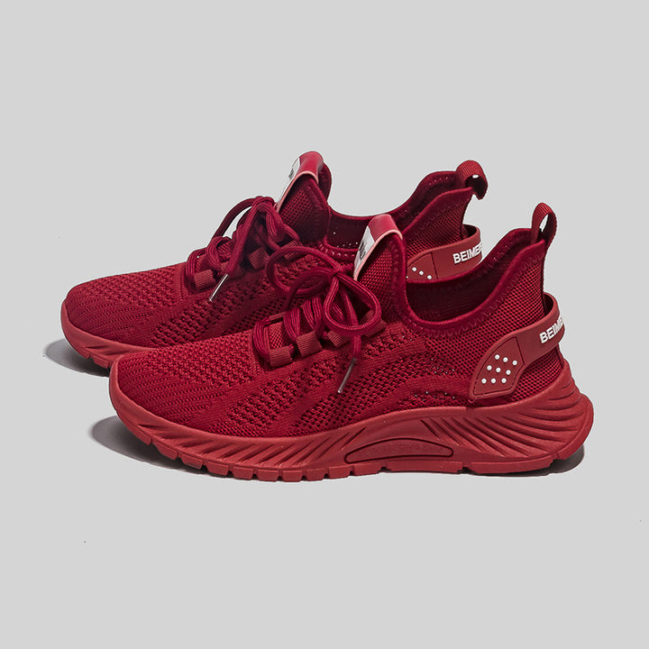 Damer Åndbare Sport Sneakers med Fleksibilitets-funktioner Stilla