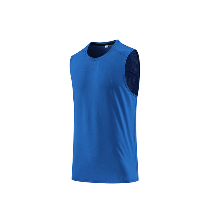 Herrer Sporty Tanktop med åndbar struktur Stilla
