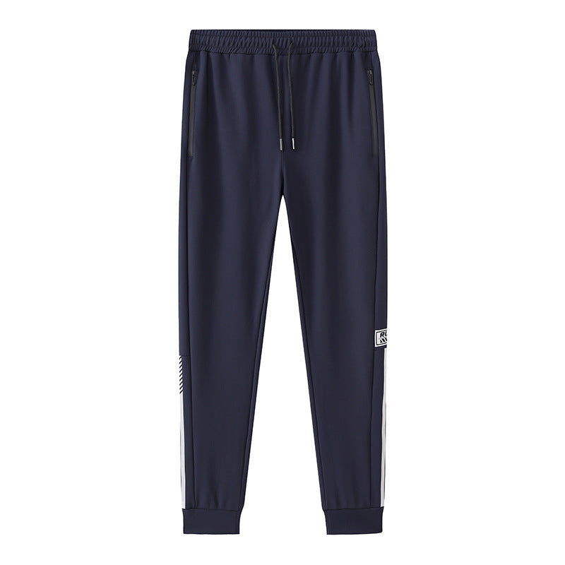 Herrer Sporty joggingbukser med høj bærekomfort og praktiske lynlåslommer Stilla
