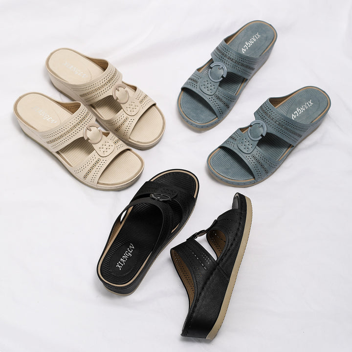 Dame Komfort Sandaler med moderigtigt design Stilla