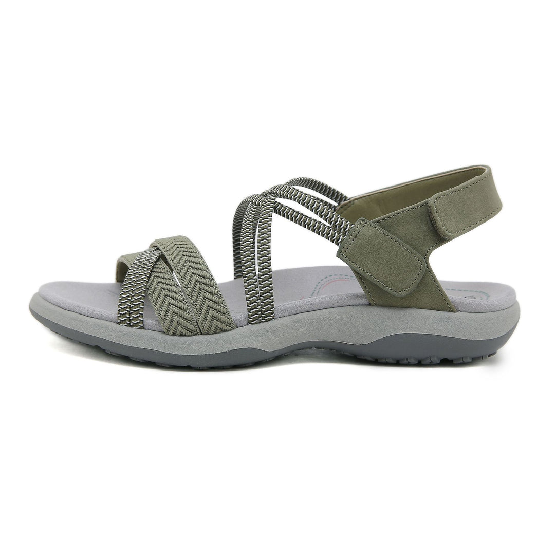 Dame Outdoor-Trekking-sandaler med justerbare remme og skridsikre såler Stilla