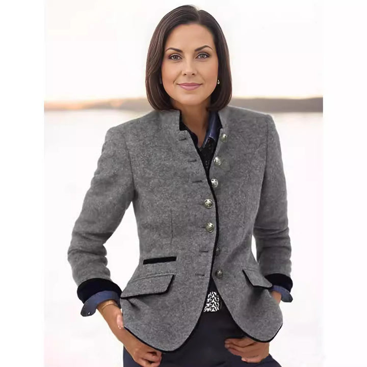 Dame Måltilpasset Textureret Blazer Stilla
