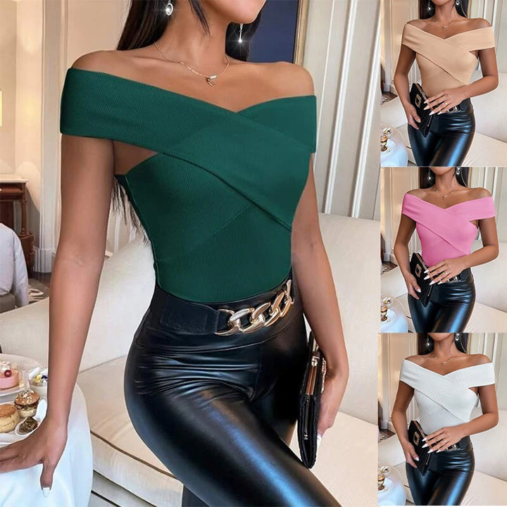 Dame Off-Shoulder Ribb-Body Stilla