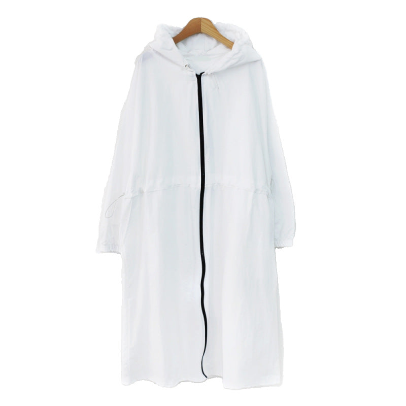 Kvindernes lette, åndbare hoodie med justerbar snor Stilla