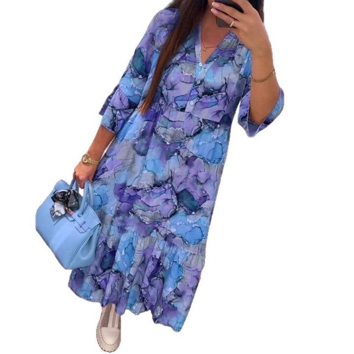 Dame Maxi-Kjole i Bohemian-stil fra Stilla