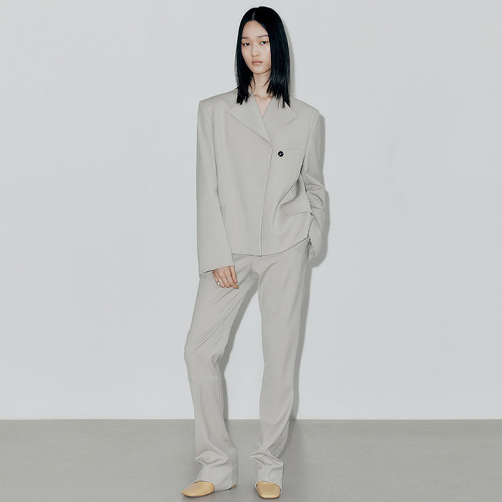 Dame Oversized Blazer med moderne snit og elegante detaljer Stilla