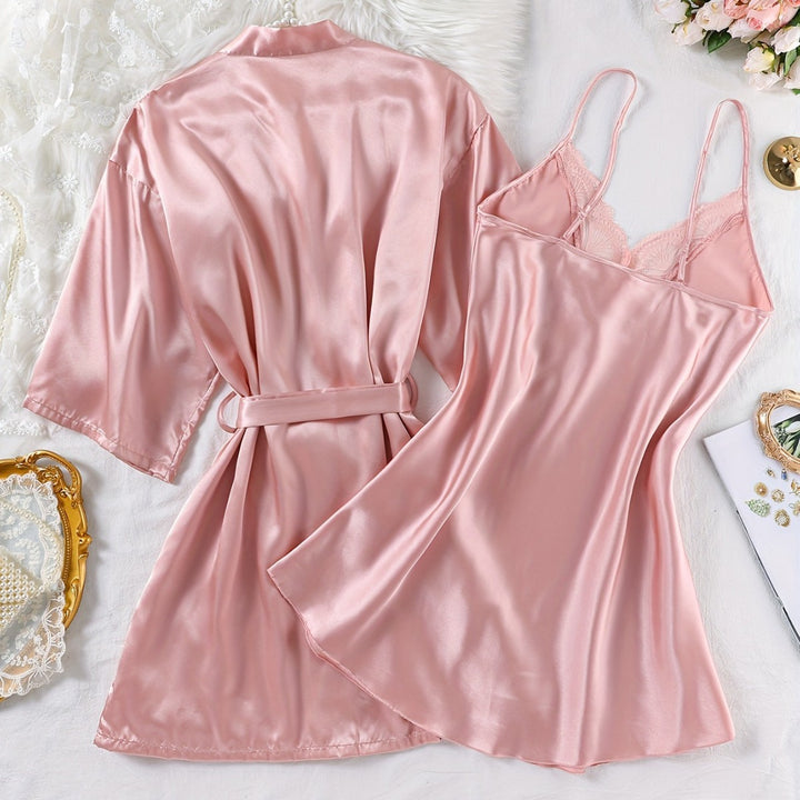 Femme Satin Loungewear Sæt Stilla
