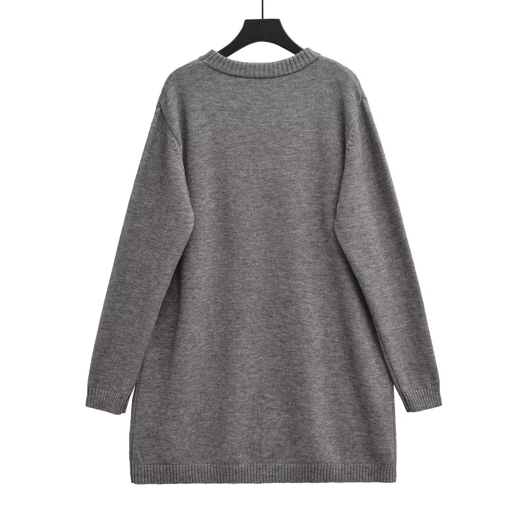 Femme Oversized Strikkjole Stilla