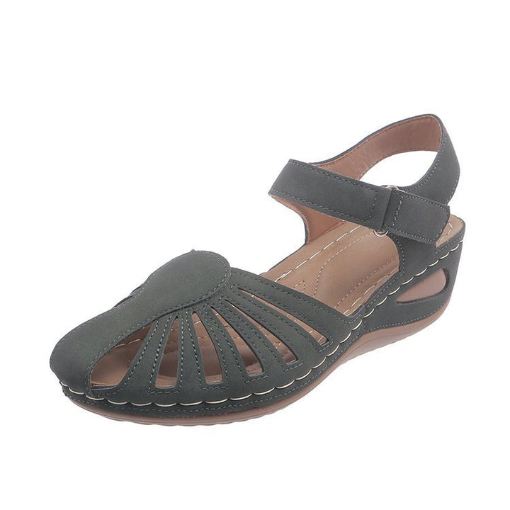 Dame Komfortable Sandaler med moderne Gitter-design og justerbar rem Stilla