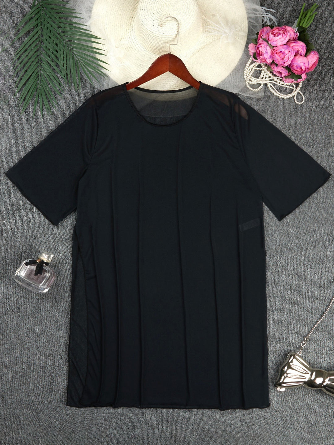 Dame mode oversized T-shirt Stilla