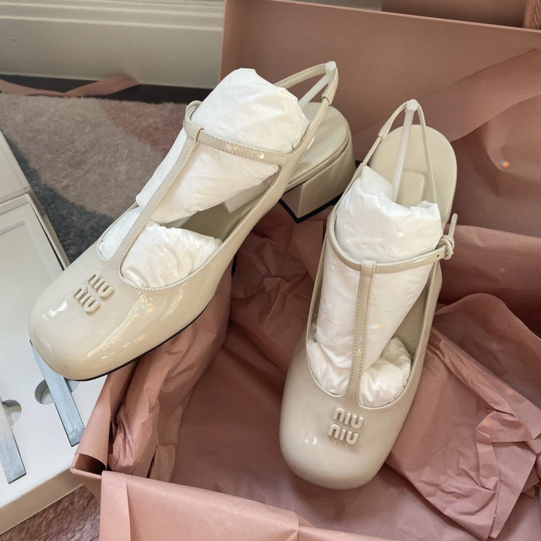 Dame Elegant Slingback Blokhælssko Stilla