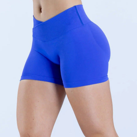 Damer sporty shorts med høj talje og figursyet snit Skovae