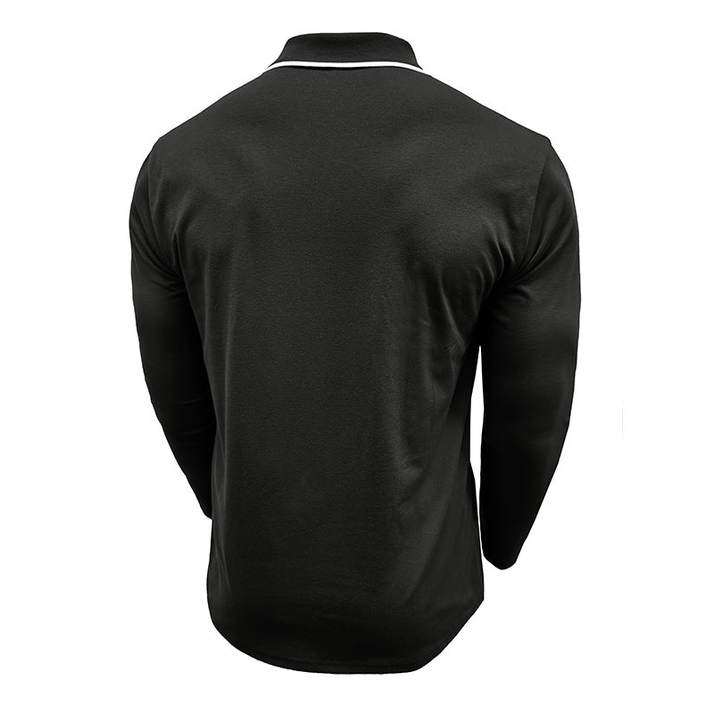 Herrer Langærmet Polo Shirt Stilla