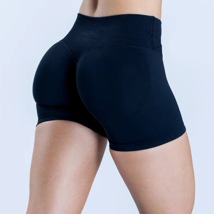Damer sporty shorts med høj talje og figursyet snit Skovae