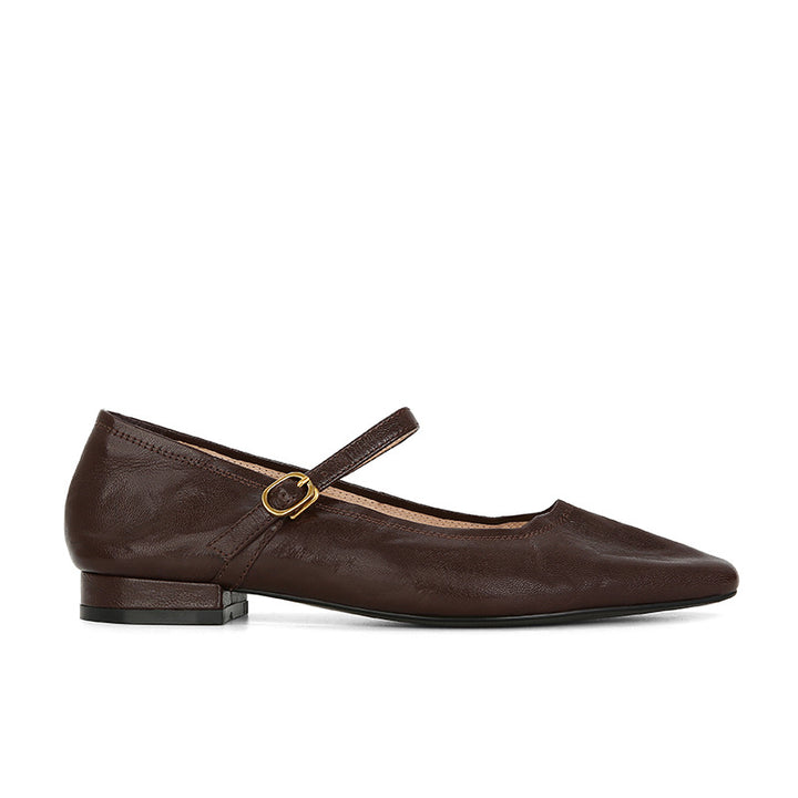 Dame Chic Mary Jane Ballerinas med spænde Detalje Stilla