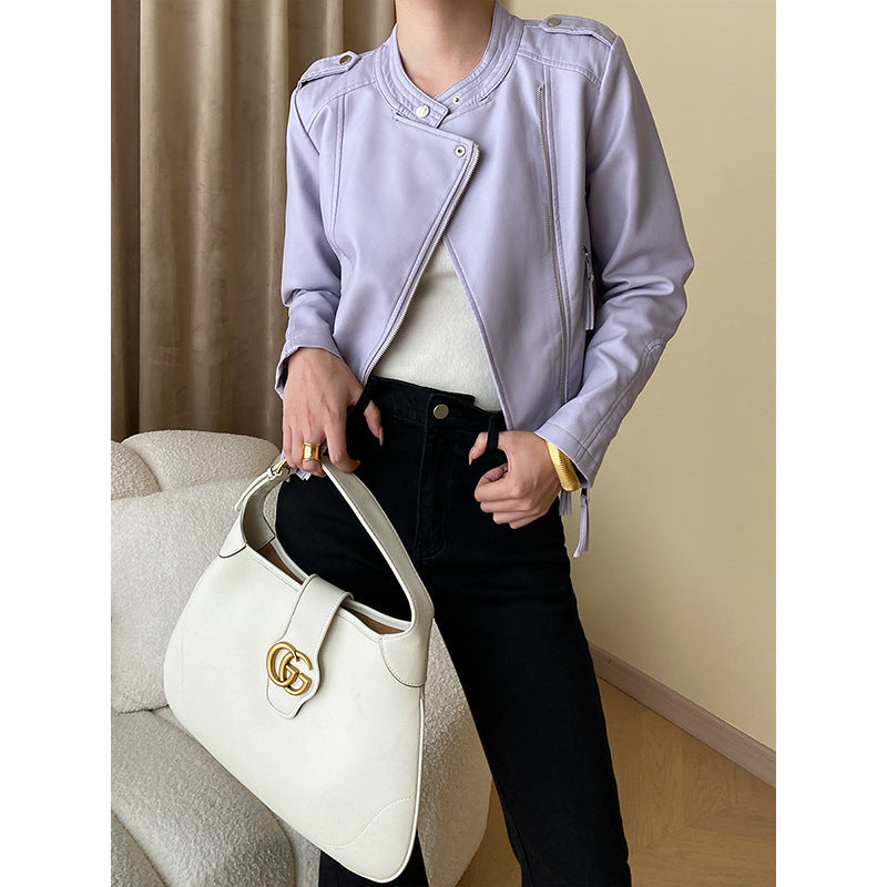 Ladies Fashion Biker Jakke Stilla