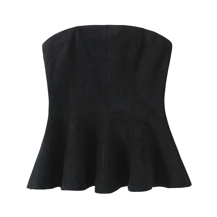 Stilla | Trendy To-Farvet ærmeløs Bandeau Top