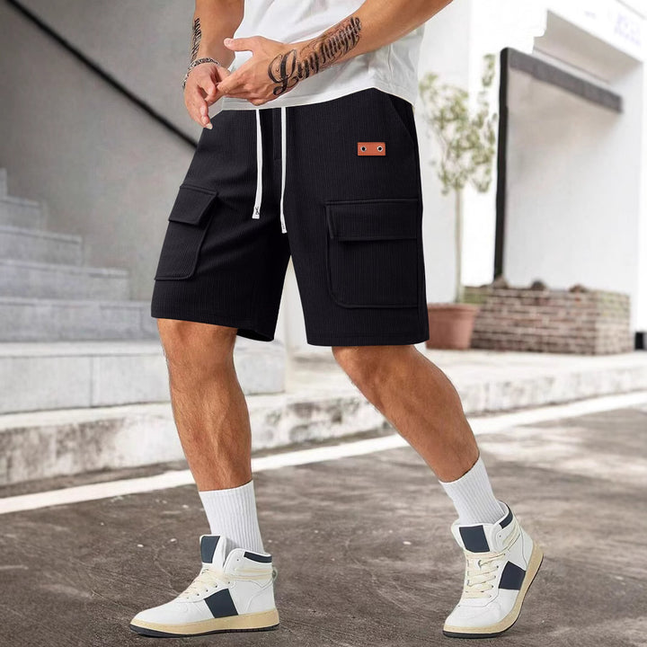 Herrer Cargo-shorts med praktiske lommer og åndbart stof Stilla