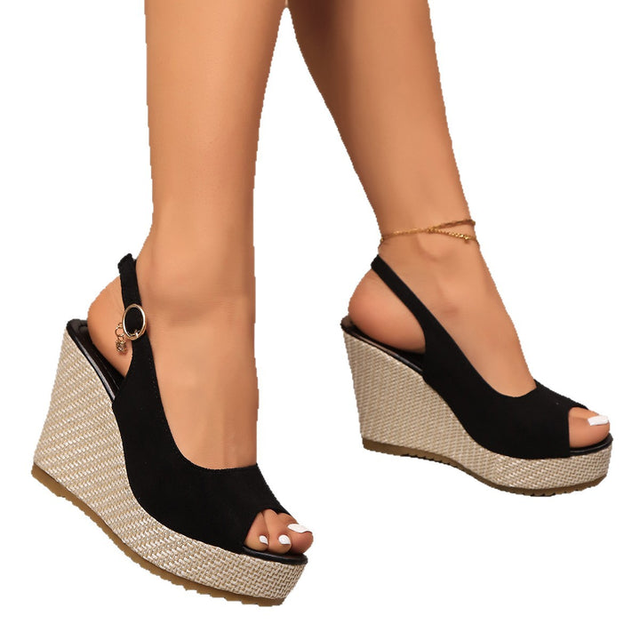 Dame wedge-sandaler med elegant og komfortabelt design Stilla
