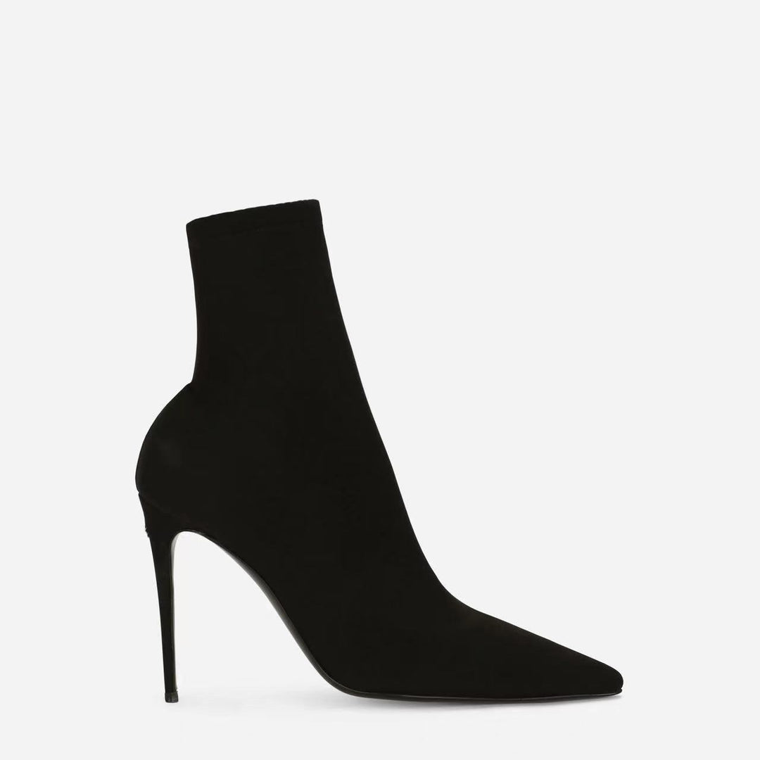Femme High-Heel Sok Ankel Støvler Stilla