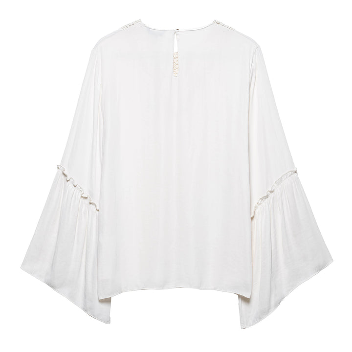 Femme Bohemian Glockenærmer Bluse Stilla