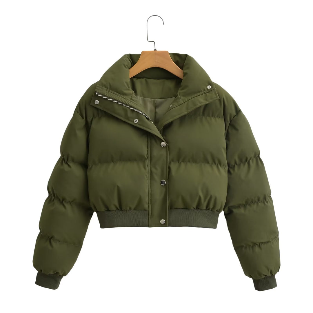 Femme Cropped Puffer Jakke Stilla
