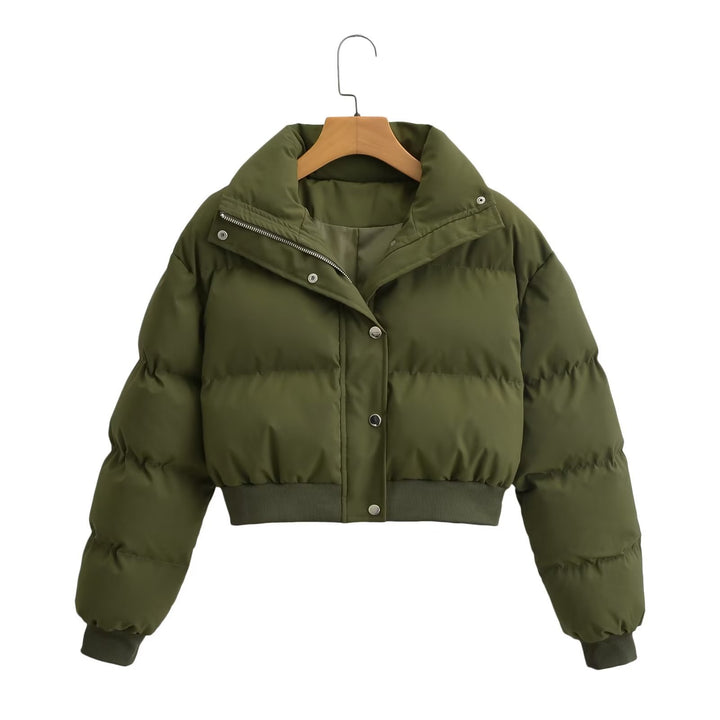 Femme Cropped Puffer Jakke Stilla