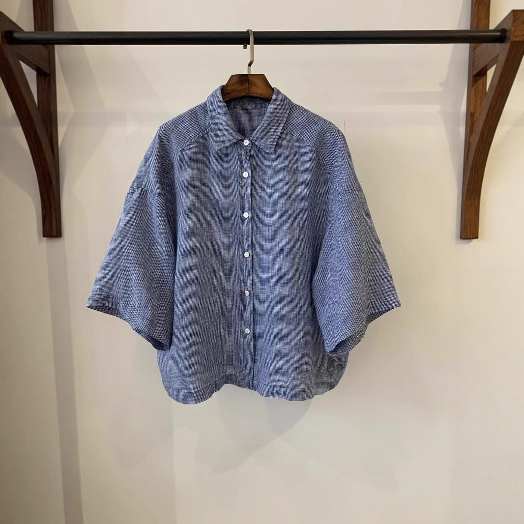 Dame Relaxed Fit Korte Ærmer Blusenshirt Stilla