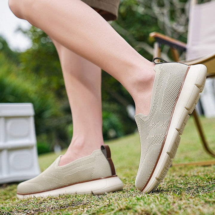 Herrer Åndbare Slip-On Vandresko med Flex-Fit Teknologi Stilla