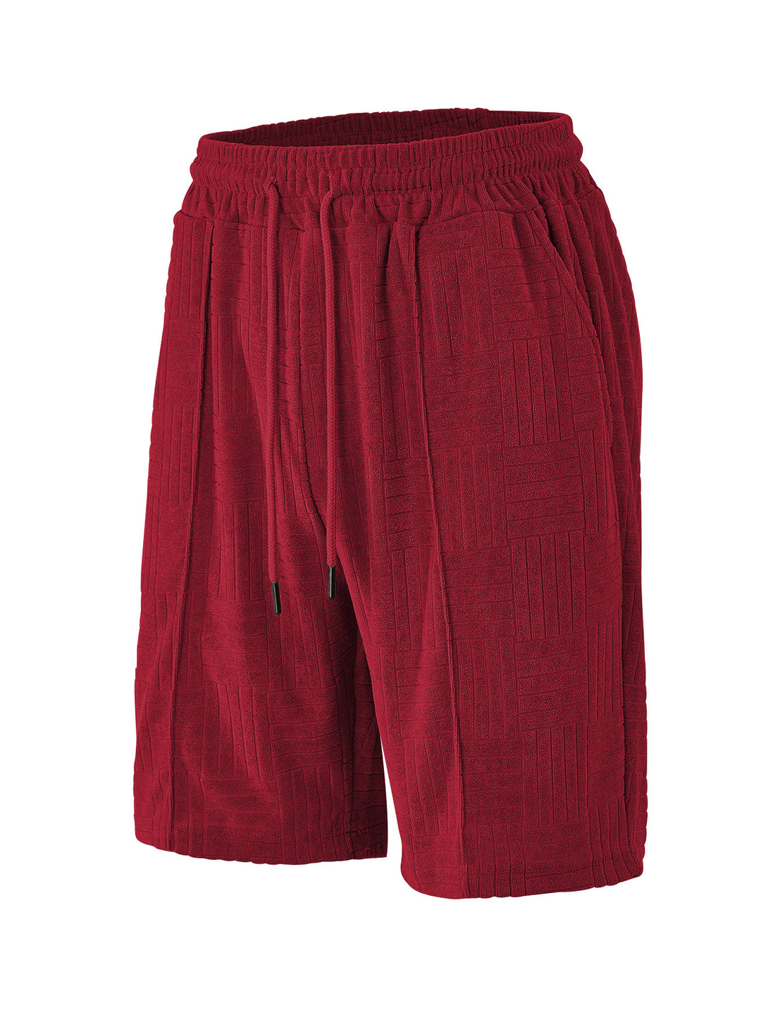 Herrer Sportlige Shorts med struktureret design og elastisk talje Stilla