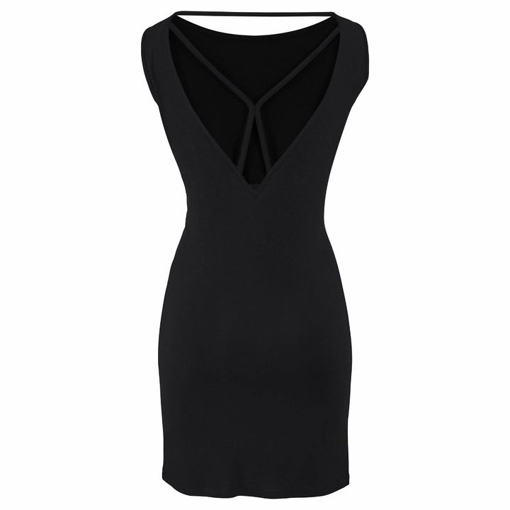 Dame Sleek Rygfri Mini Kjole Stilla