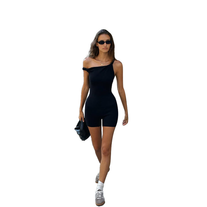 Kvinder Off-Shoulder Overall Stilla