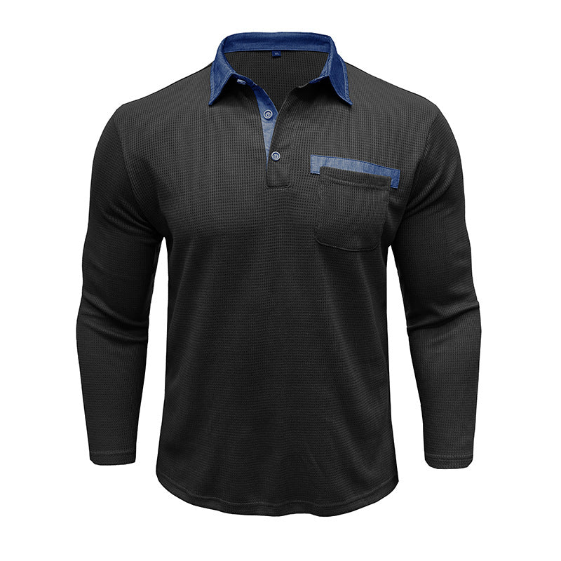 Herrer Langærmet Polo Shirt Stilla